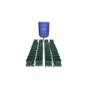 SYSTEM 2Pot 48x 15L 400L Tank